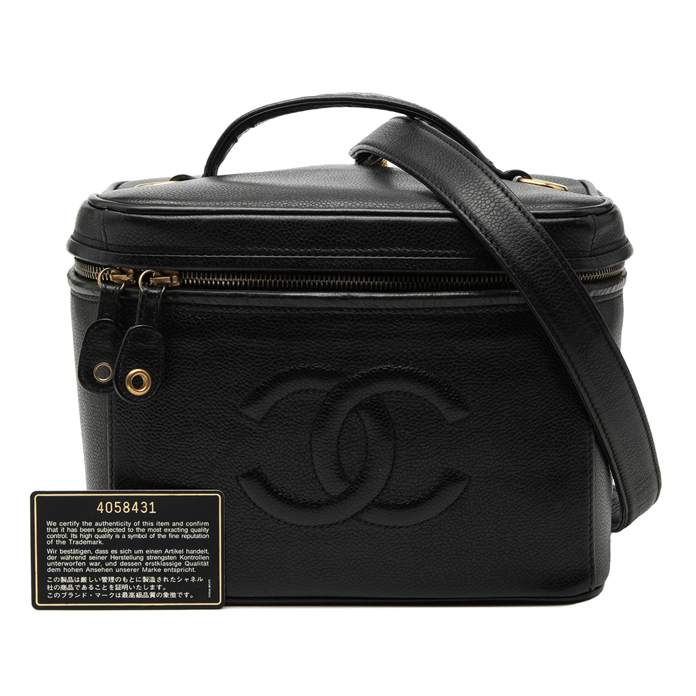 Pre-Loved Chanel CC Caviar Vanity Bag - Picture 8 of 8